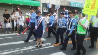 浜松市での地元のお祭りと１日警察署長